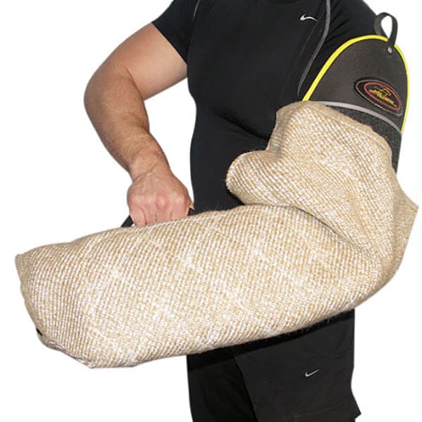 FOR DOG TRAINERS - Intermediate Jute Dog Training Sleeve For Dog Trainers 