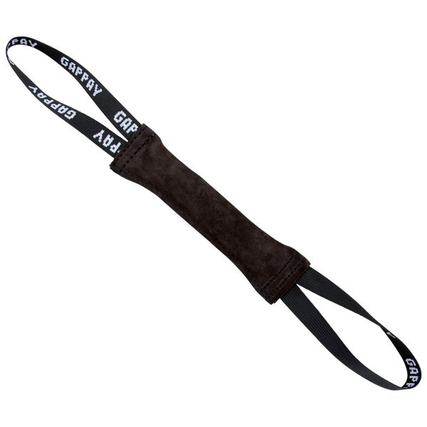 GAPPAY - Leather Tug With Two Handles Bite Work Gappay 10" x 2" 