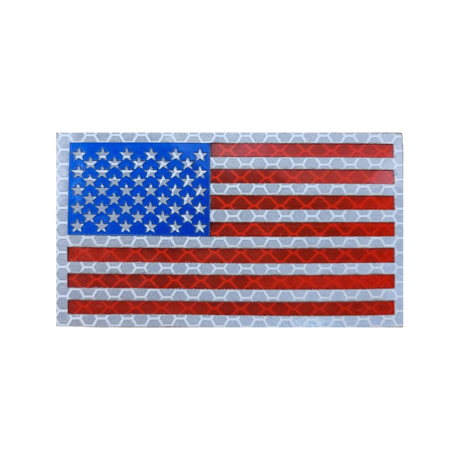 GSS – Infrared Reflective American Flag Patch 3.5” x 2” Animals & Pet Supplies German Shepherd Shop 