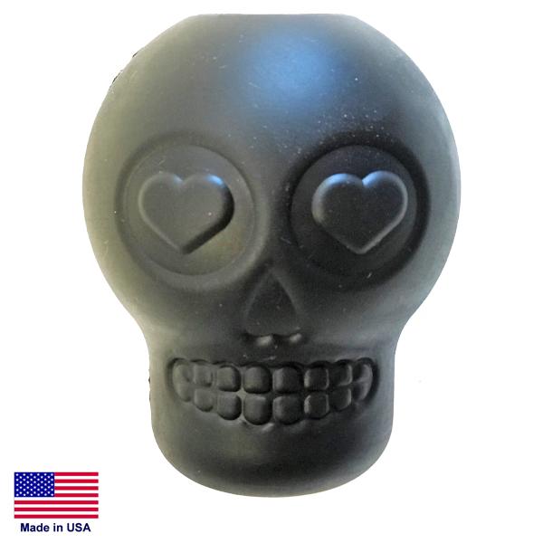 Magnum Sugar Skull Ultra - Durable Chew Toy & Treat Dispenser - Large - Black Toys German Shepherd Shop 