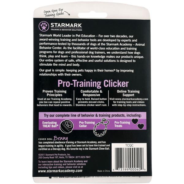 Pro-Training Clicker by StarMark- Training Guide Included. Accessories German Shepherd Shop 