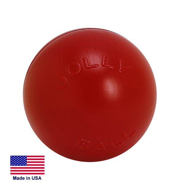 Push-n-Play Jolly Ball Toys German Shepherd Shop 4.5 -in Red 